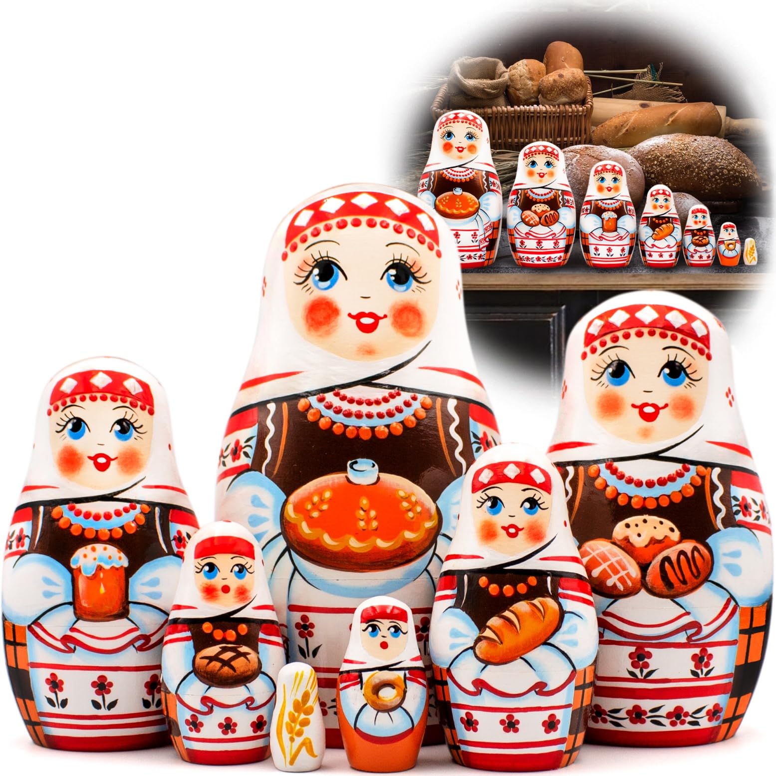 AEVVV Slavic Hospitality Nesting Dolls