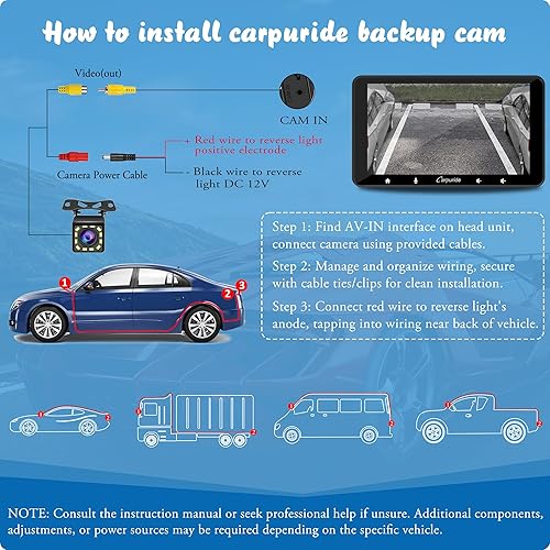 Miniatura 7 de Carpuride W708 Pro con transmisión inalámbrica Bluetooth Carplay portátil y auto Andorid, pantalla táctil 1080P de 7 pulgadas, enlace