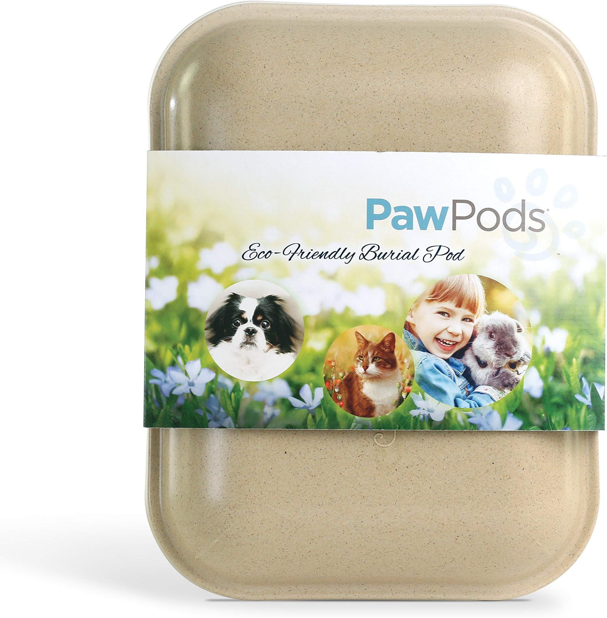 Biodegradable Pet Casket, Medium Pod