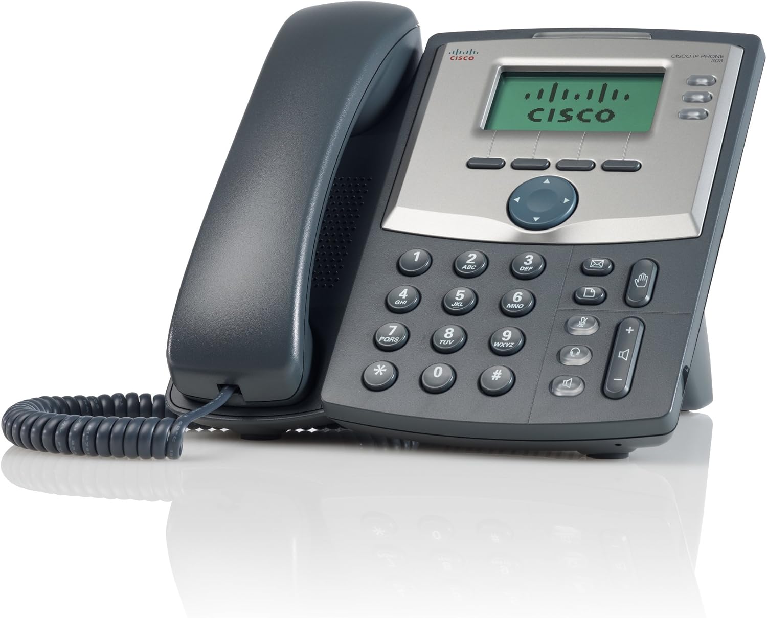 Cisco SPA 303 3-Line IP Phone (Renewed)