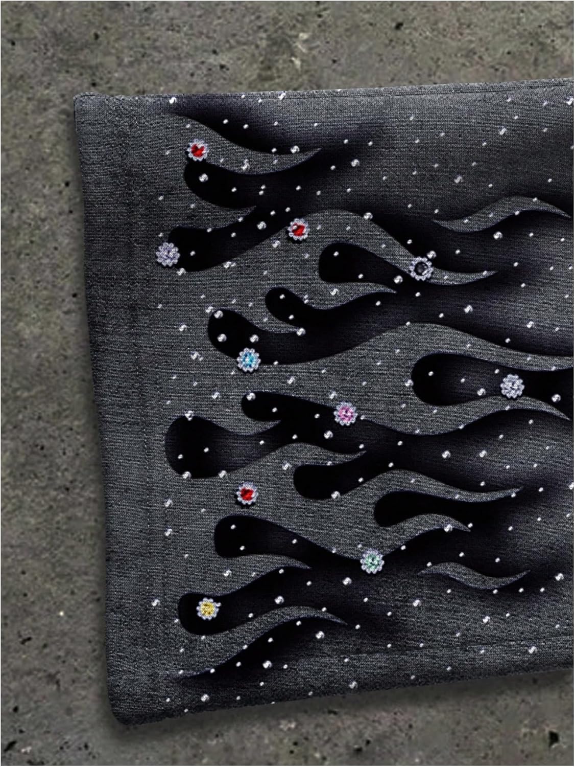 Men's Y2K Baggy Sweatpants Wide Leg Pants Drawstring Waist Loose Pant - Image 4