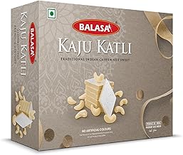 Balasa Kaju Katli | Kaju Burfi | Sweets For Rakhi | Traditional Indian Sweet Made with Cashew Nuts | Sweets Gift Pack | Indian Mithai | Pack of (400g)