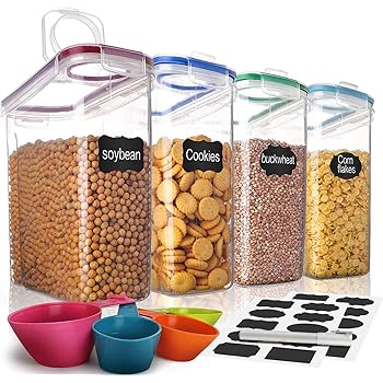 cereal jars