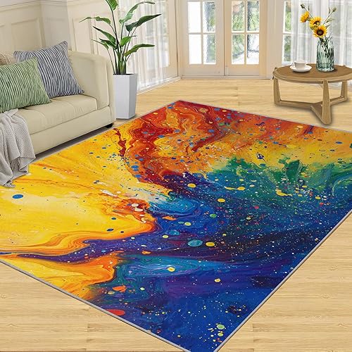 Miniatura 108 de Alfombras temáticas de hacker para dormitorio, alfombra digital de arte abstracto, alfombras Cyberpunk para sala de estar, alfombra antideslizante