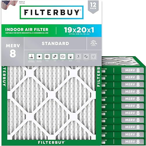 Vista 208 de Filtros de horno/filtros de aire – AFB Silver MERV 8 (12 unidades), Multicolor