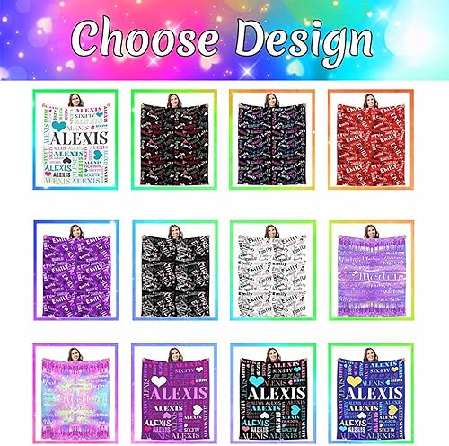 Miniatura 23 de Manta personalizada para bebés, niñas y niños con nombre, mantas personalizadas para niños, manta de bebé personalizada con nombre, artículos