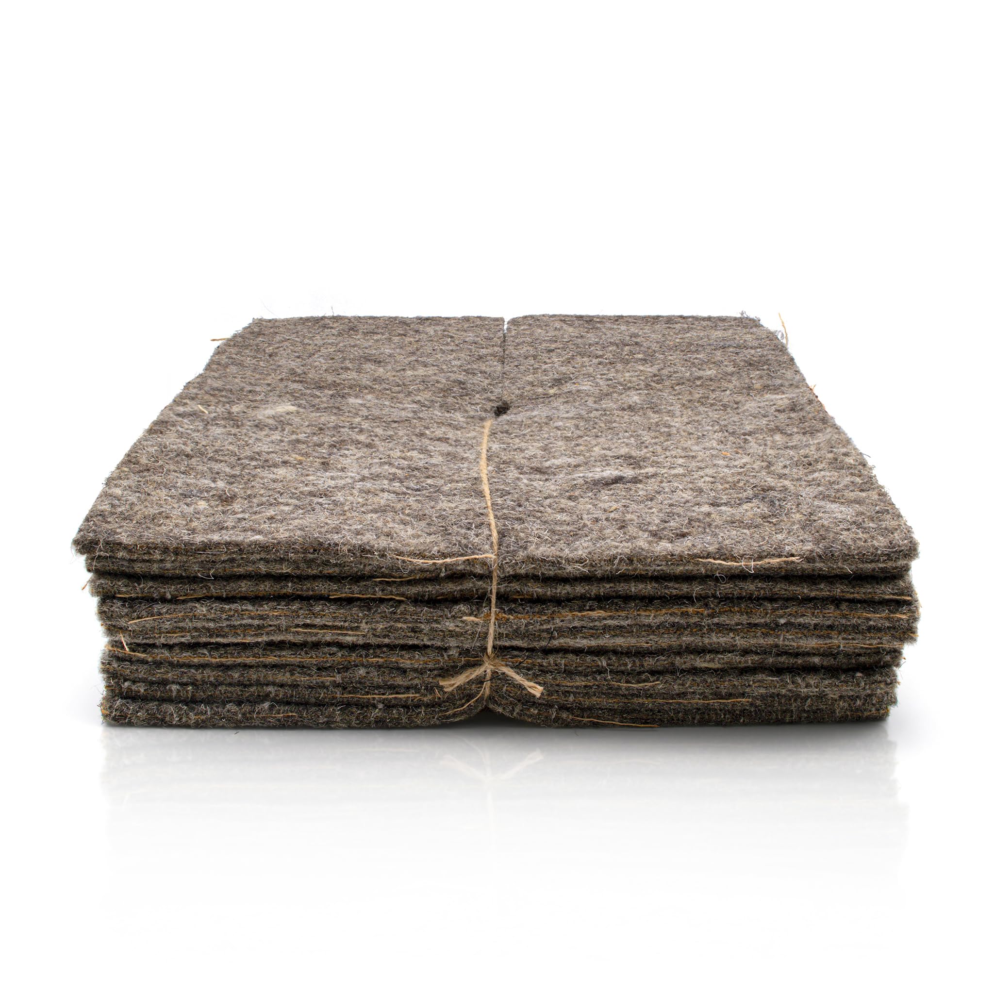 Chimney Sheep 40cm Square Wool Mulch Mat Protection for Plants and Trees