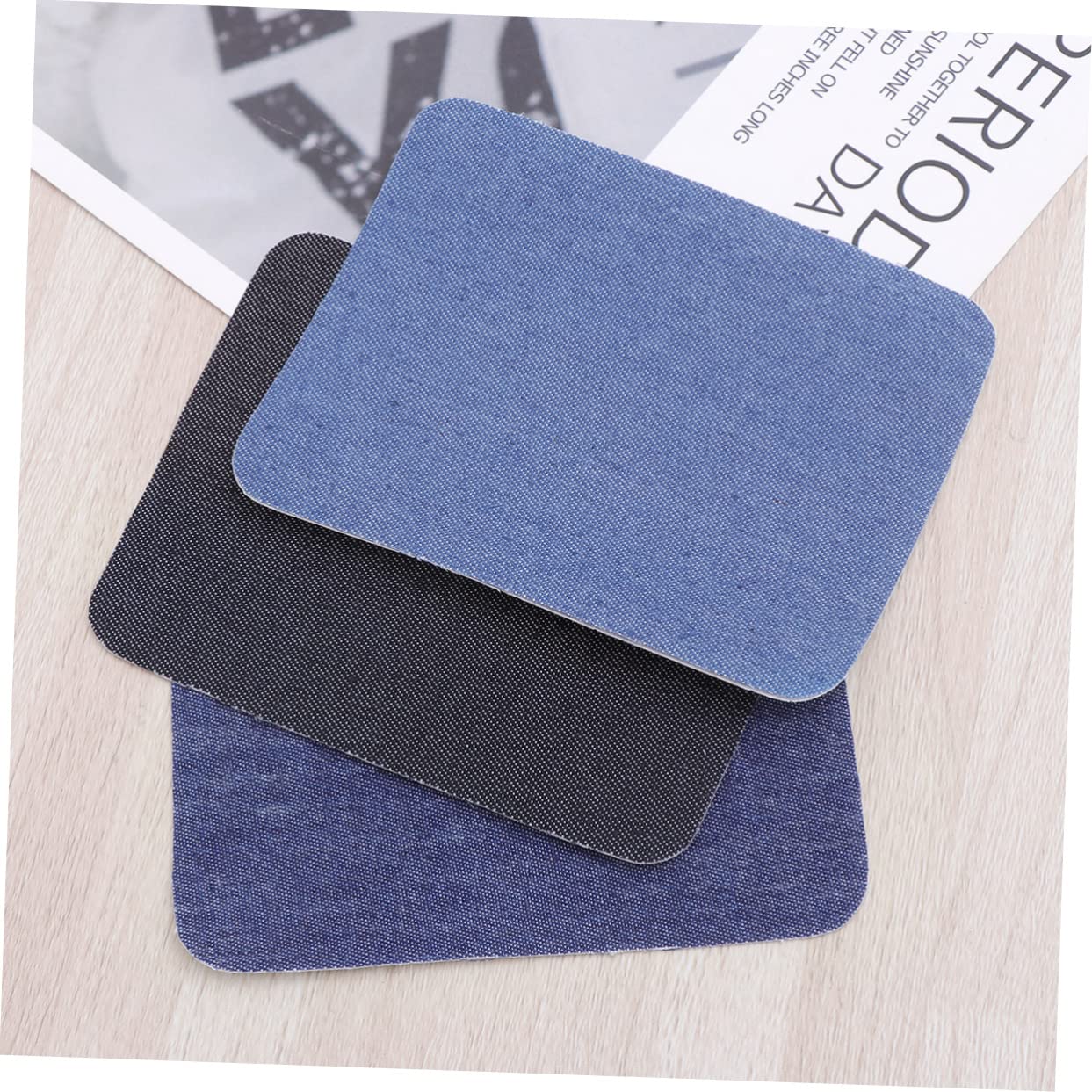 Amosfun 60 Pz Cucire Distintivi Applicazioni Animali Patch Di Stoffa Stirare Toppe Da Stiro Per Vestiti Piazza Rotonda Jeans Ricamati Stirare Sugli Adesivi Jeans Patch Camicia