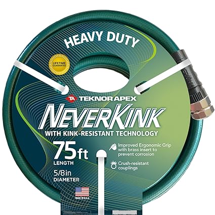 NeverKink Pro Kink-Free Commerical Water Hose (5/8