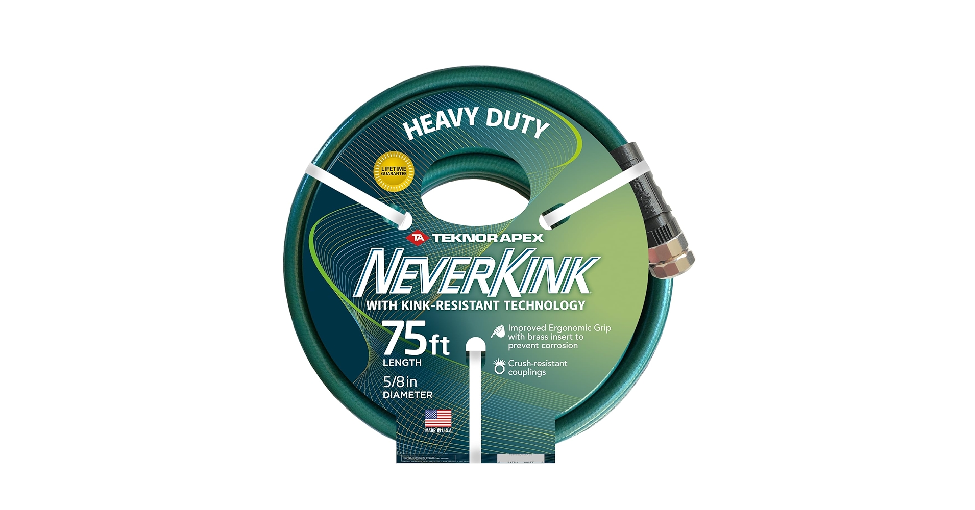 neko28neko28 Neverkink Max Teknor Apex 5/8-in x 100-ft Contractor-Duty