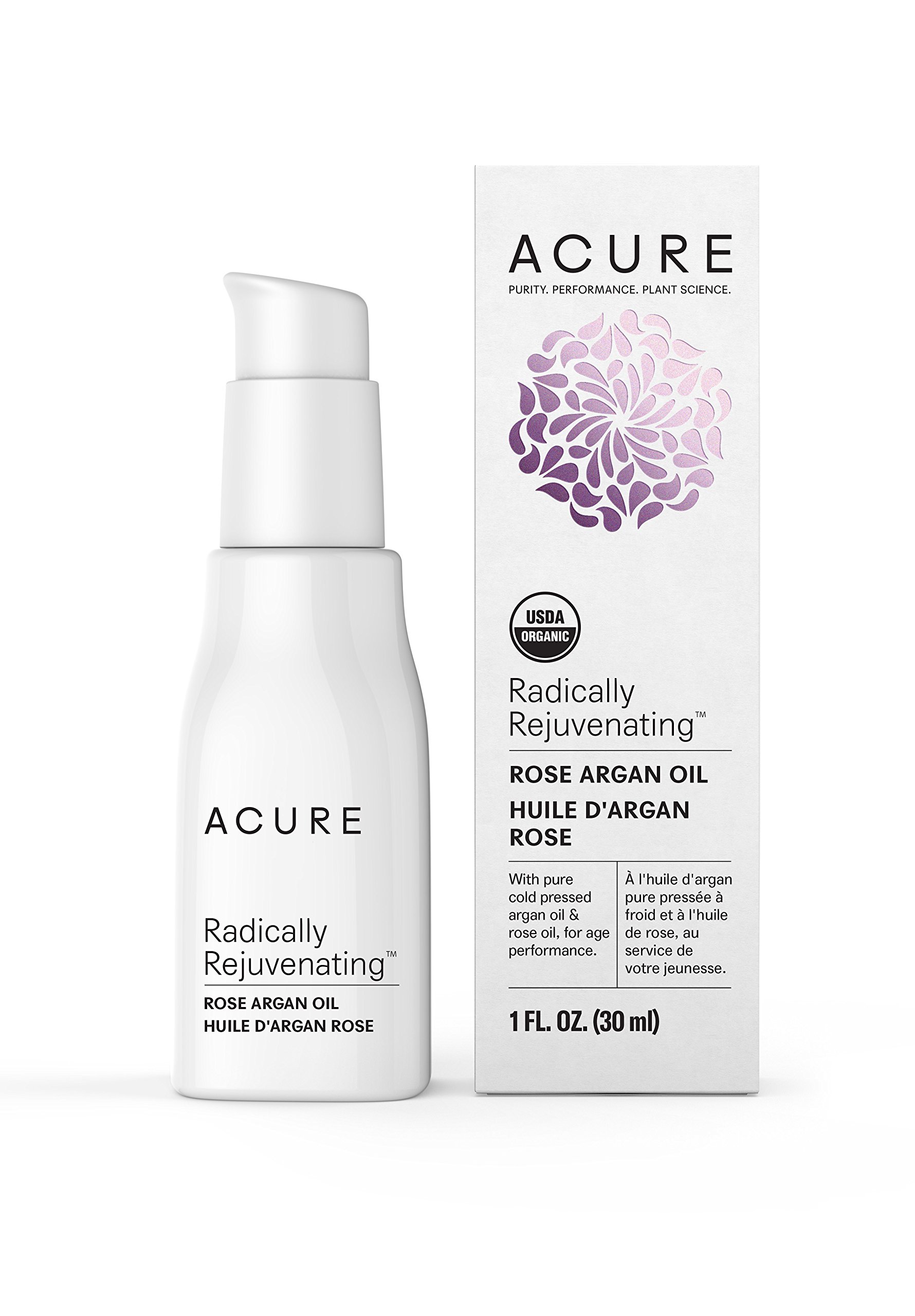 AcureRejuvenating Rose Argan Oil 30mlUSDA Organic