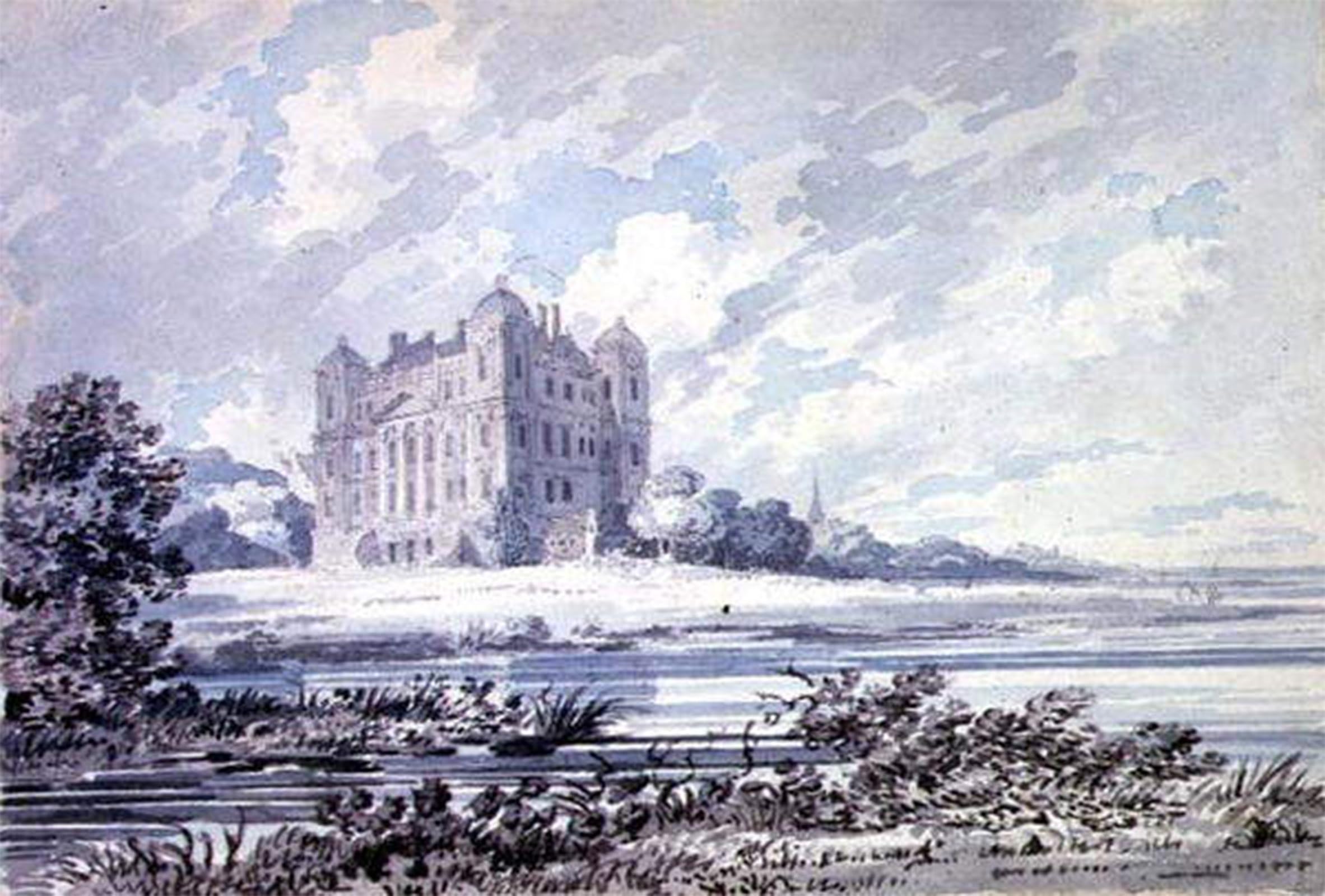 ARTXLXXBN Famous Art Print Poster Vintage Wall Art Duff House by Girtin Canvas Art Poster for Home Decor 60x90cm