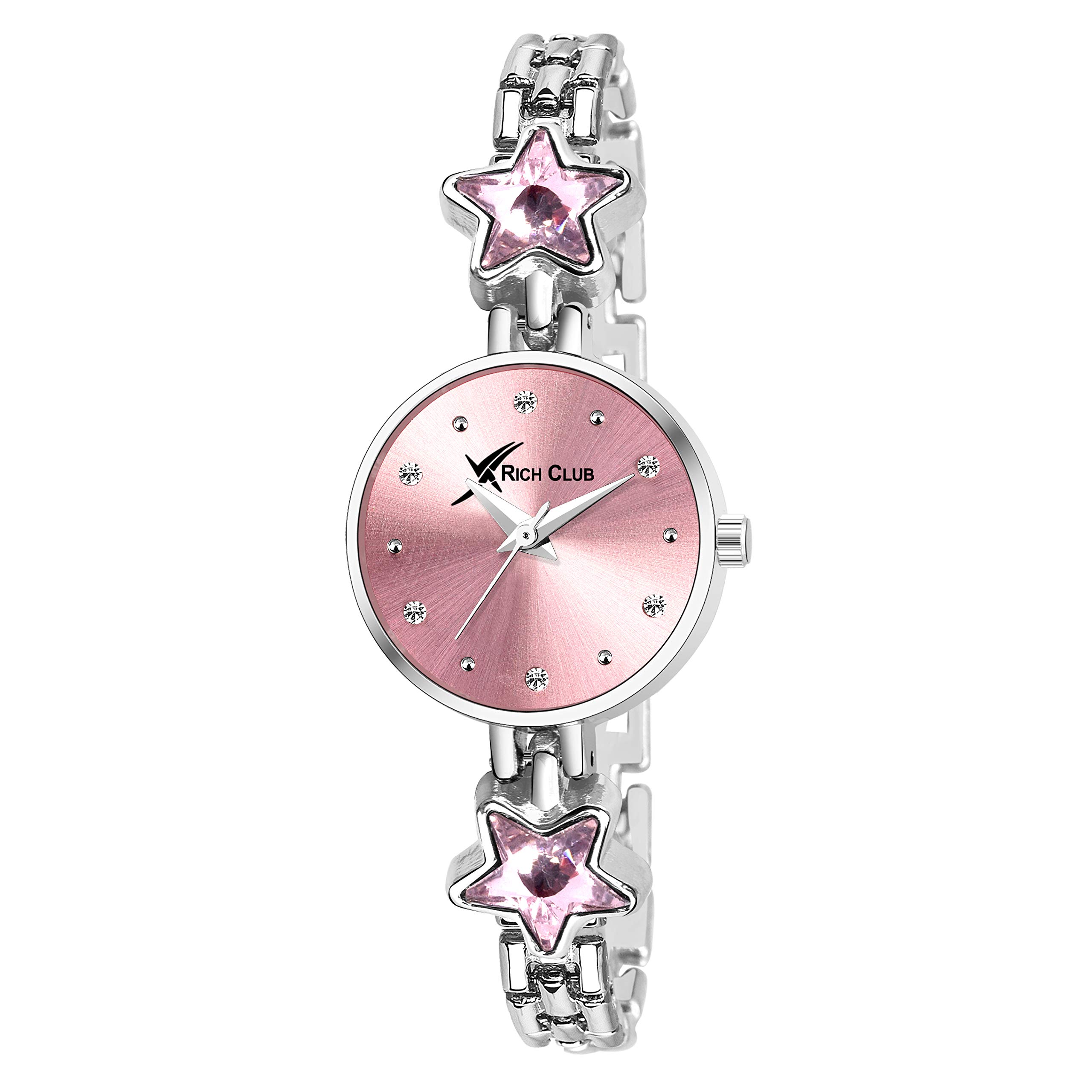 Rich Club Pink Dial Girls Watch (B07PTSCX7C) Amazon Price History, Amazon Price Tracker