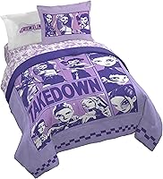 Vista 36 de Jay Franco Nickelodeon Teenage Mutant Ninja Turtles Juego de edredón completo - Juego de ropa de cama de 7 piezas incluye juego de sábanas y fundas