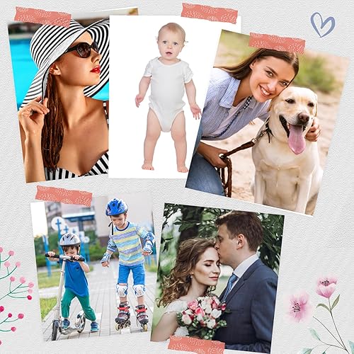 Miniatura 5 de Therwen 30 piezas de letreros de fotos de metal de sublimación en blanco de 8 x 10 pulgadas, hoja de aluminio, tablero de fotos de sublimación