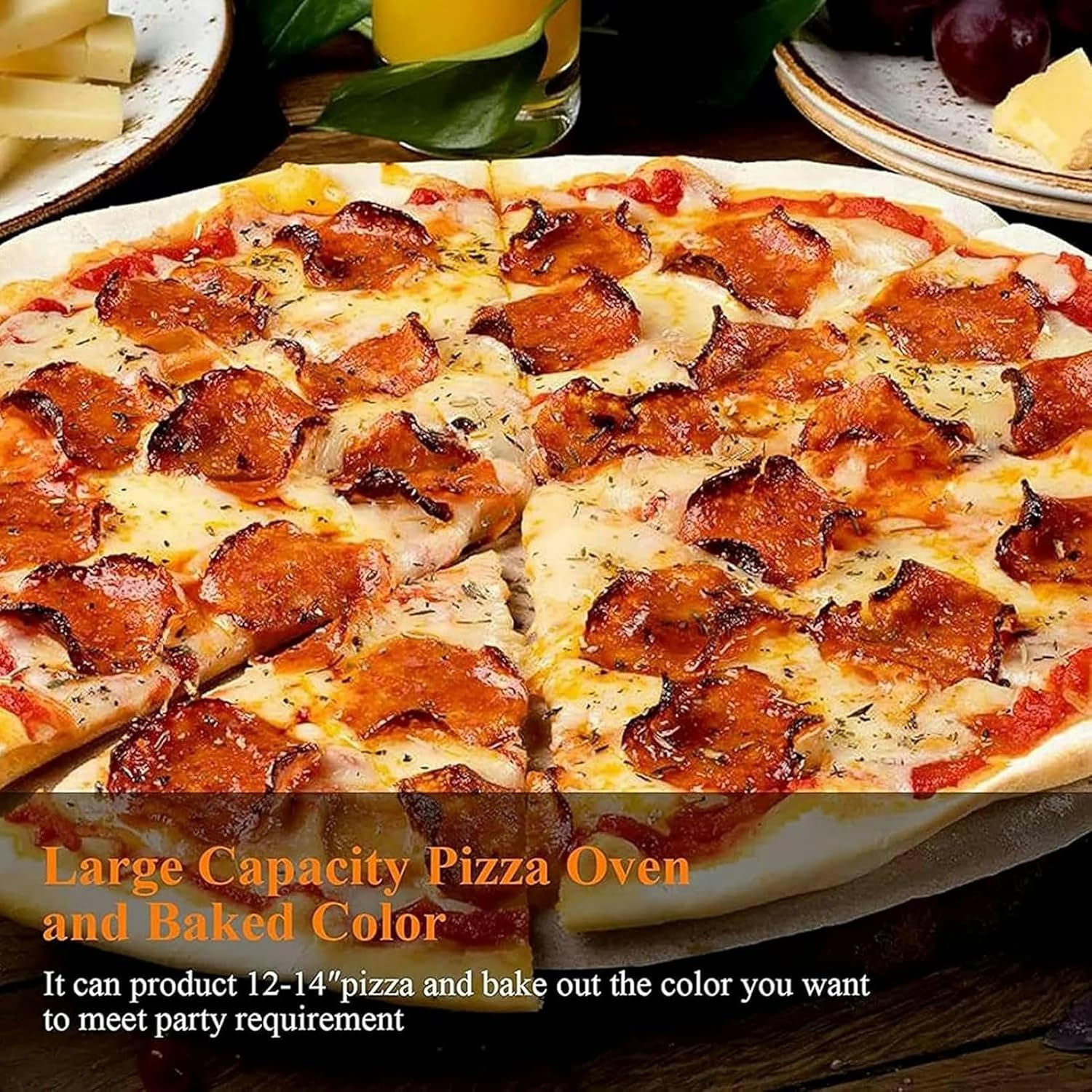 Double Layer Pizza Oven, For Restaurant Kitchen, Multifunctional Bakery And Egg Cake Electrical Equipment: Ideal For Pizza Pretzel Baking