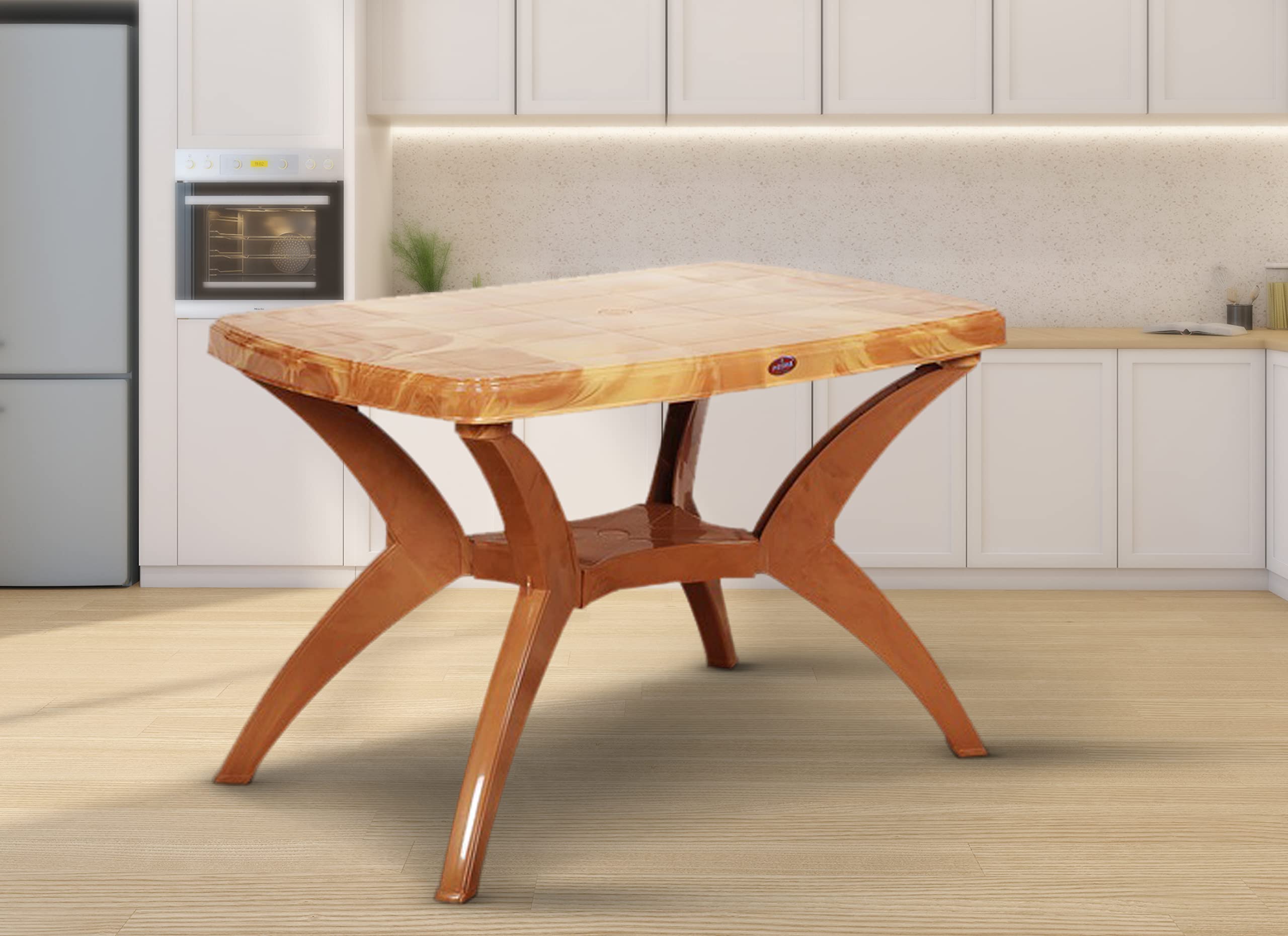 Prima 5050 Center Dining Coffee Table/Tea Table/Teapoy for Home, Office & Outdoor (Sandalwood)