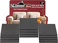Vista 17 de Yelanon Almohadillas Antideslizantes para Muebles - 32 piezas de 1.5" Agarraderas para Muebles para Pisos de Madera Dura, Antideslizantes para Patas