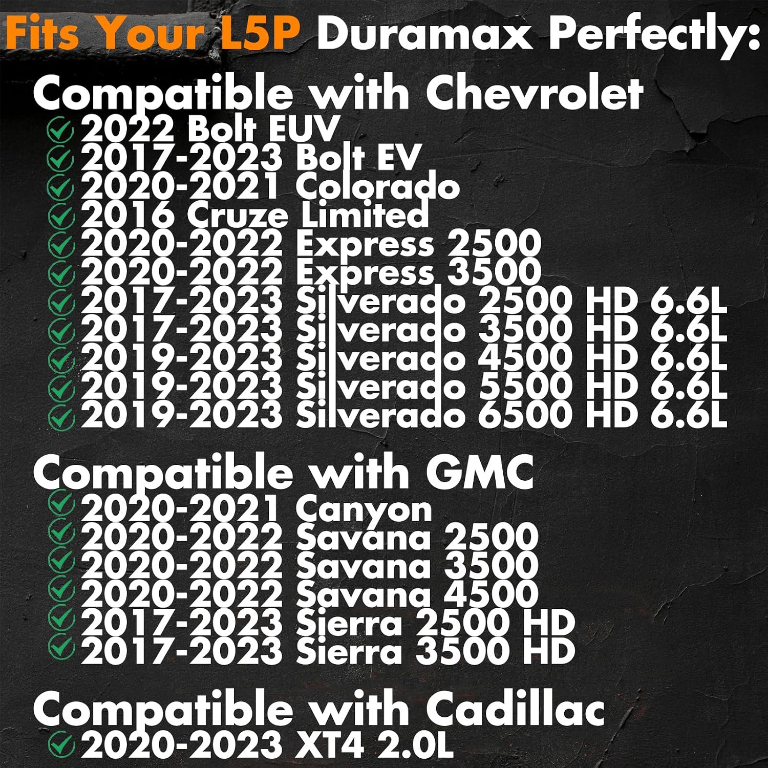 Injector Pigtail Connector 19368140 PT3739 Cmpatible with 6.6L L5P Duramax Engine SILVERADO SIERRA CANYON EXPRESS 2Pcs