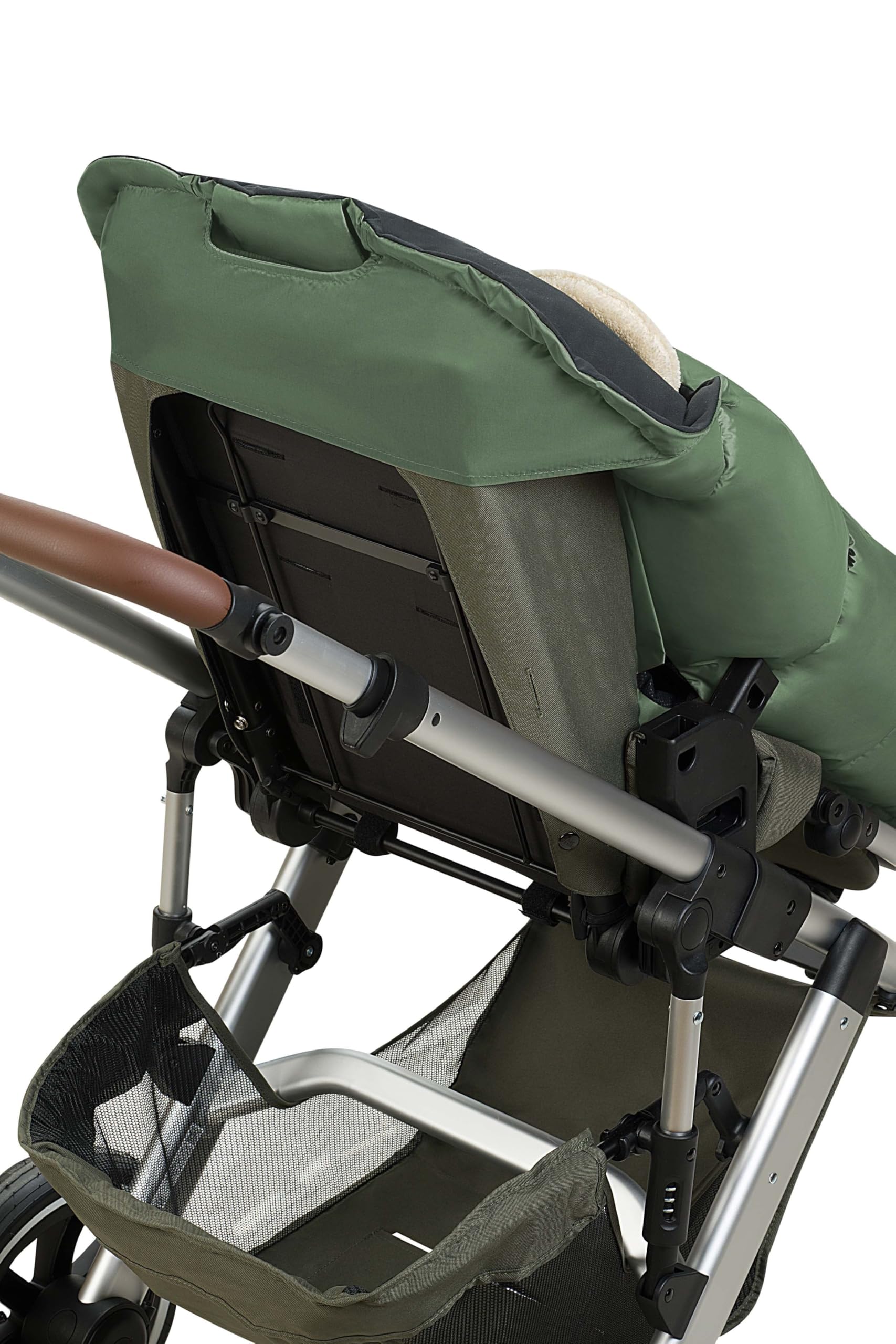 Odenwälder Fußsack Mucki® L‑cs 2.0 – Winter‑Fußsack für Kinderwagen & Buggy, 6‑36 Monate, mit weitenverstellbarem Design, OEKO‑TEX® & BIONIC‑FINISH® ECO anthrazit