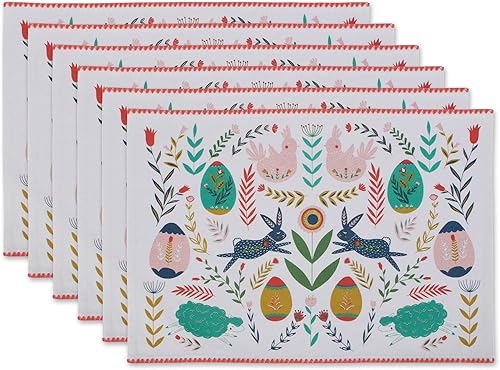 Vista 18 de DII Pascua Folk Garden Cocina Textiles