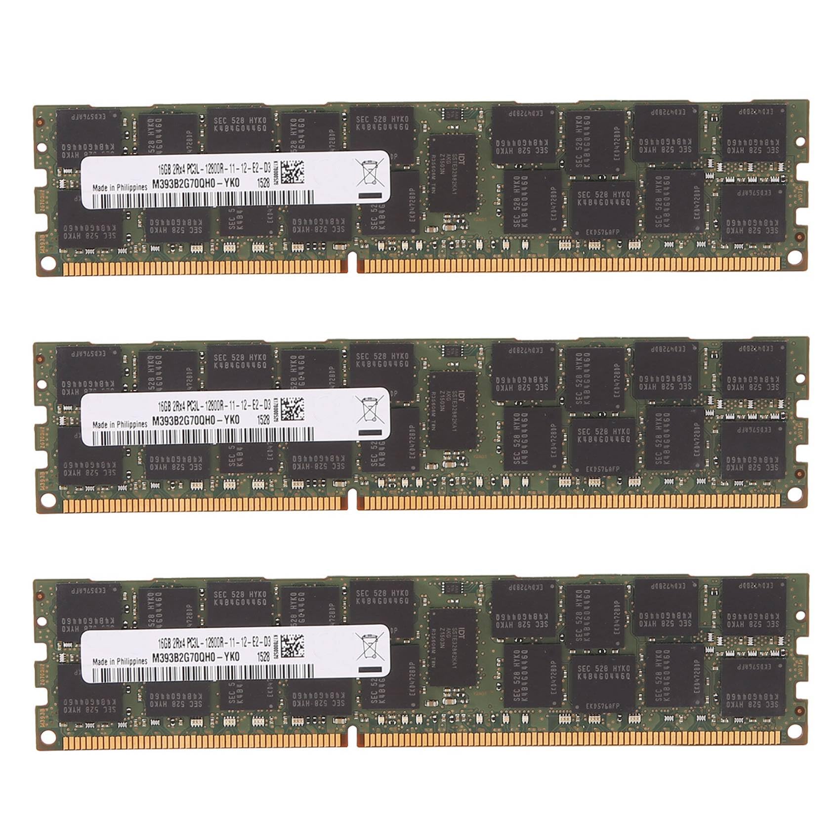 Memoria RAM DDR3 16GB 1600Mhz RECC módulo REG ECC 2RX4 de 240 pines 8