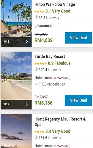 Booking Hawaii Hotels