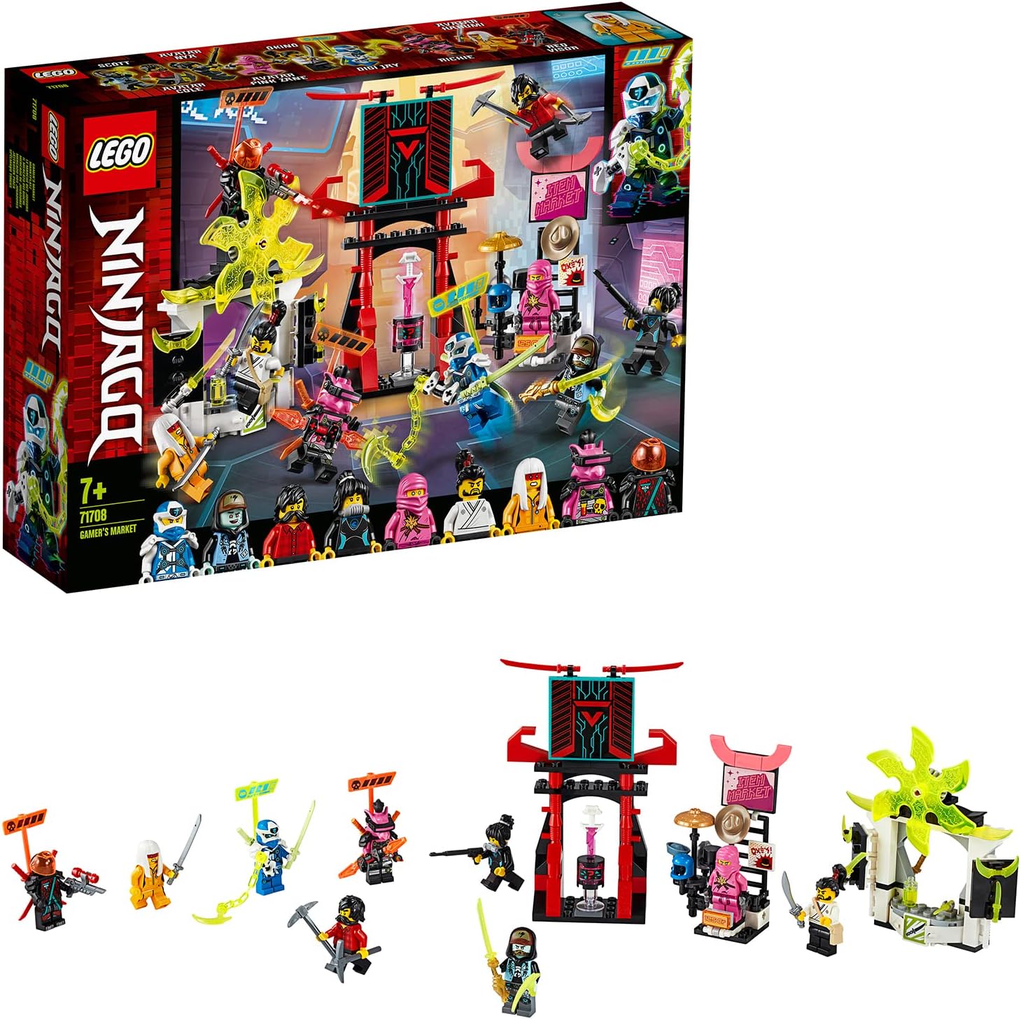 LEGO 71708 Ninjago Gamer's Market