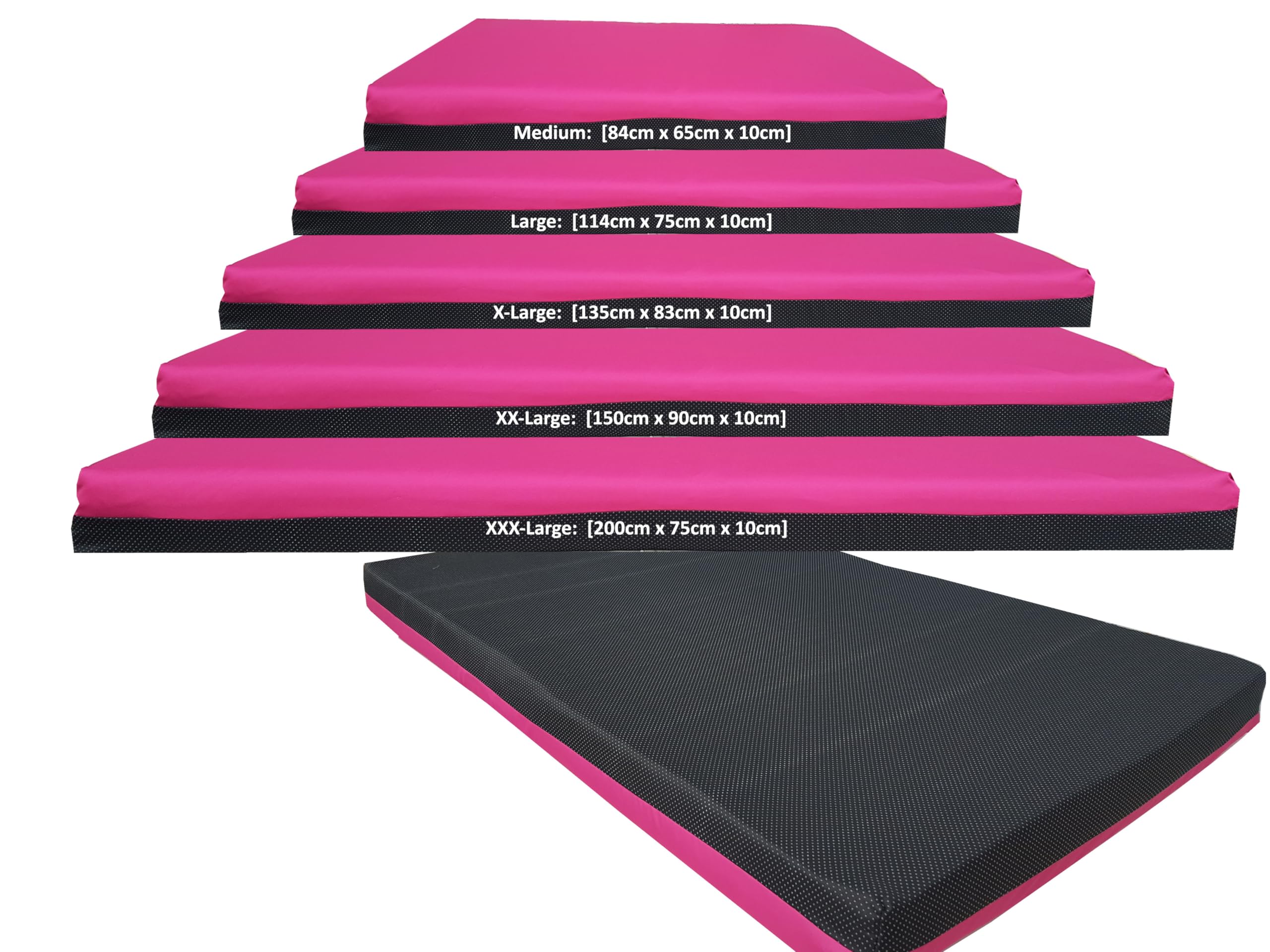 NSLIP-GYM-MAT-HD-PNK-M Pink