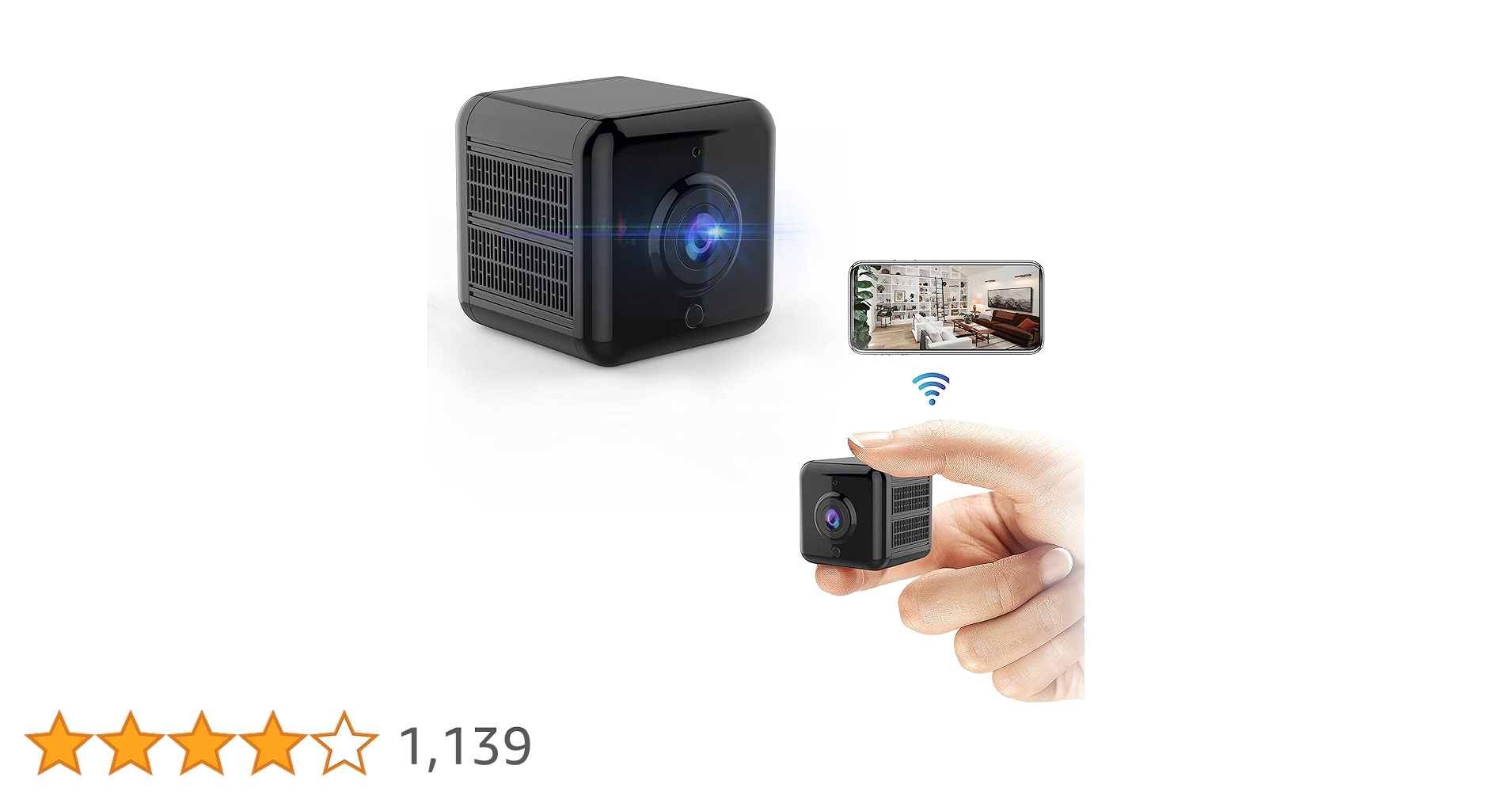 小型カメラ HD 1080P WiFi Amazon.co.jp: 超小型カメラ 隠しカメラ 防犯 監視カメラ 純正