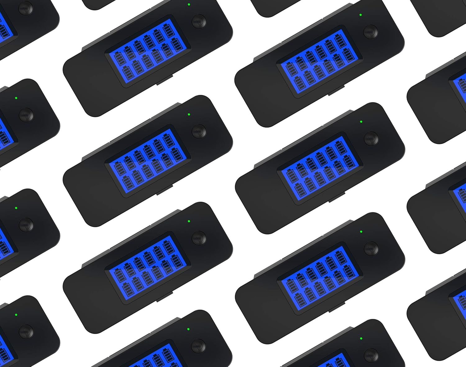 RadCad Battery Charger and Caddy for AA Rechargeable Batteries, Charges Batteries While in Caddy, Ideal for Photography, Production, and More, Charges 12 AA Batteries (RadCad) : Electronics