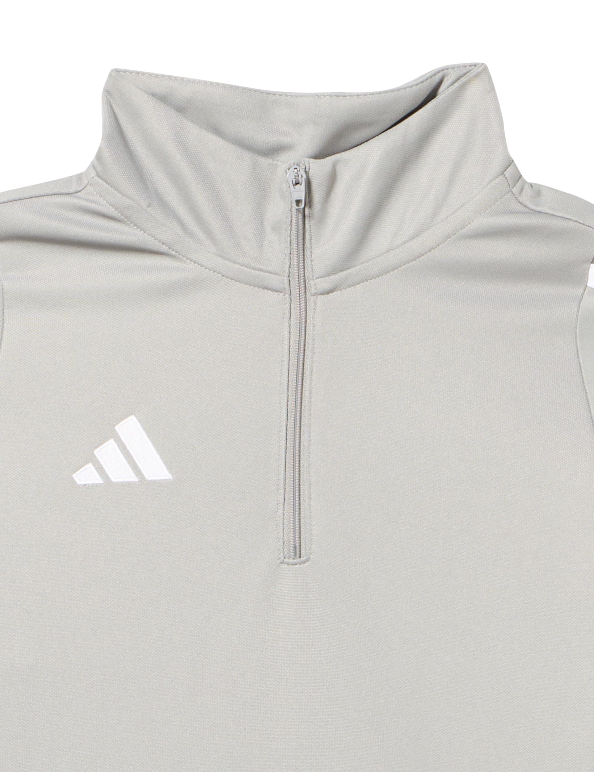 adidas Unisex Kid's Tiro 24 Training Top, Team Mid Grey/White, Medium