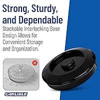 Vista 6 de Carlisle FoodService Products 047503 Servidor de tortilla apilable con tapa, 7-14 pulgadas2 pulgadas, negro