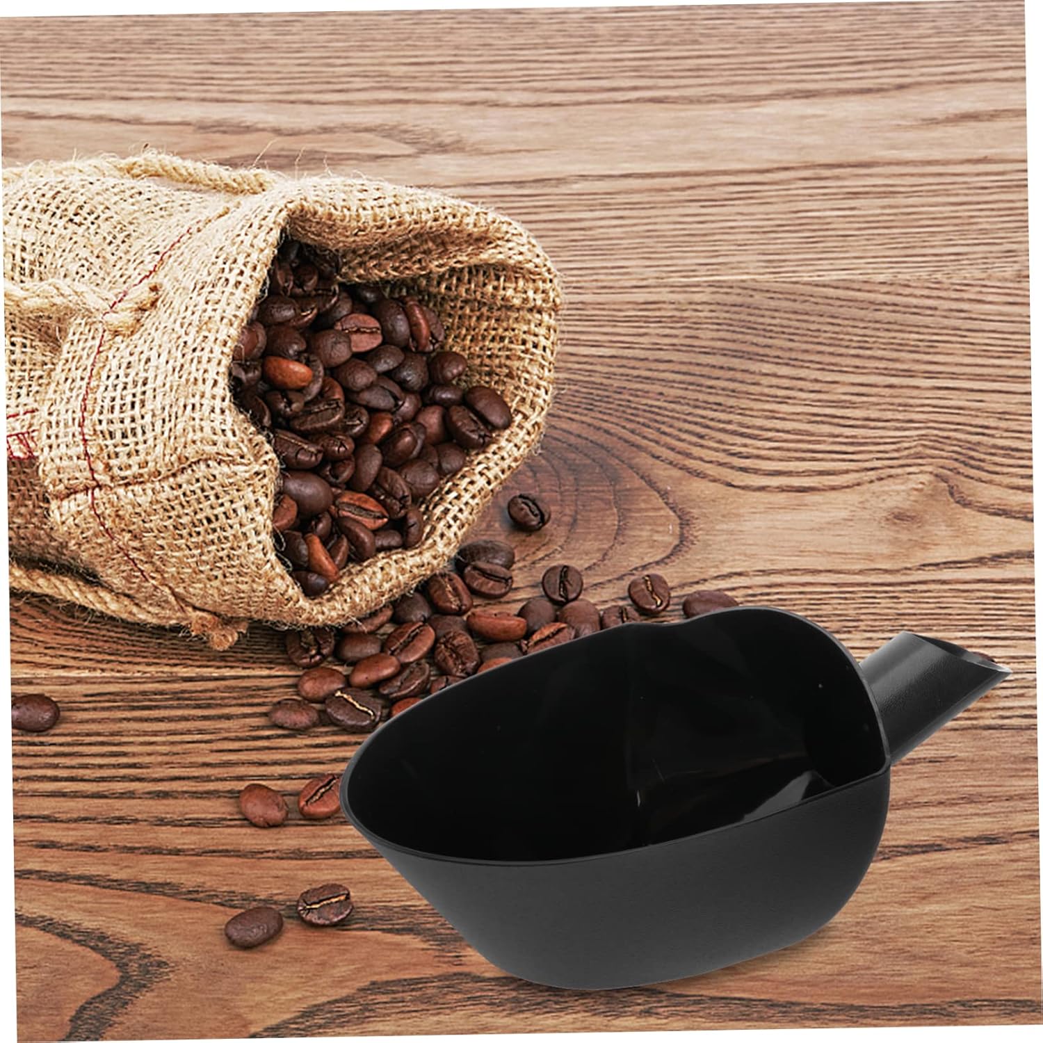 Mikinona Plastic Beans Scoop Shovel Large Capacity for Coffee Beans Home Shop Cafe Use