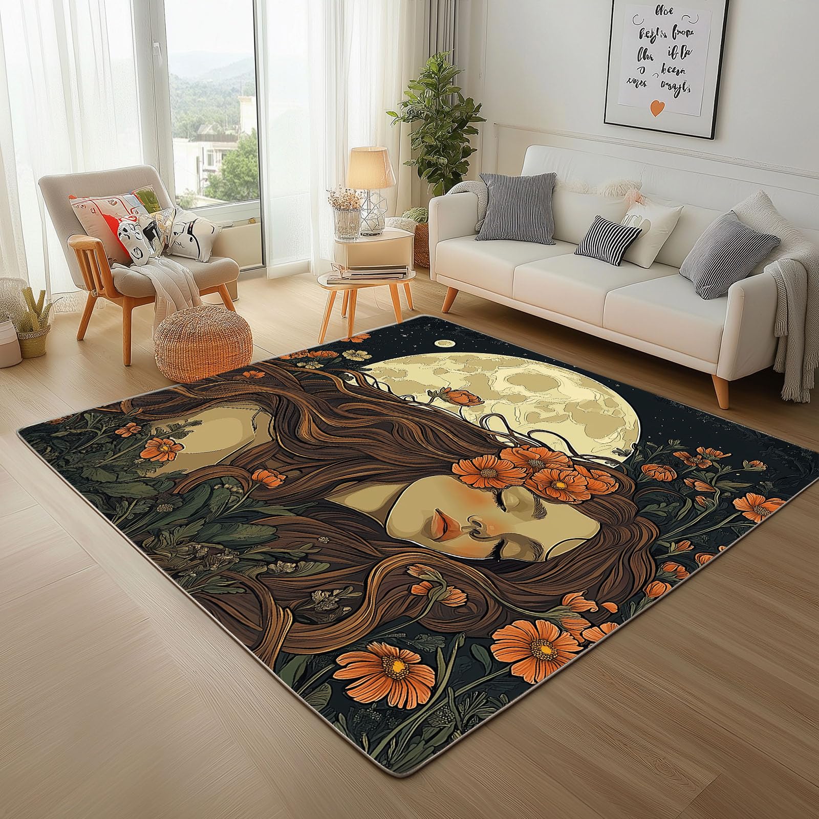 Tapis de cuisine et salon bohème pour créer une ambiance chaleureuse