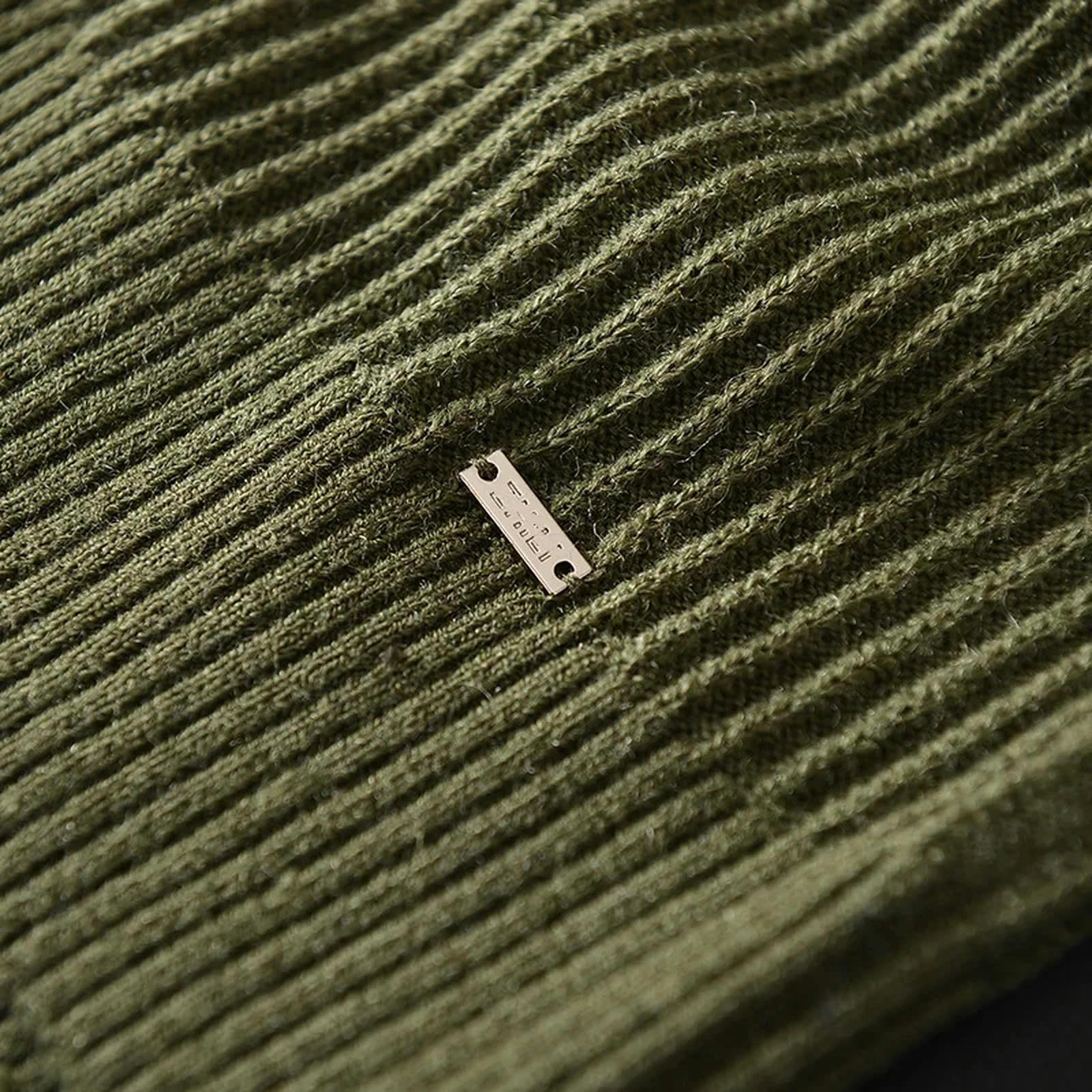 Męski sweter męski sweter z dzianiny okrągły dekolt miękki w dotyku splot dzianinowy sweter dzianina na co dzień