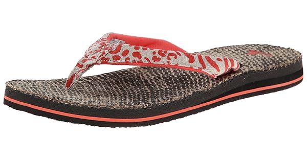 sanuk wildlife flip flops