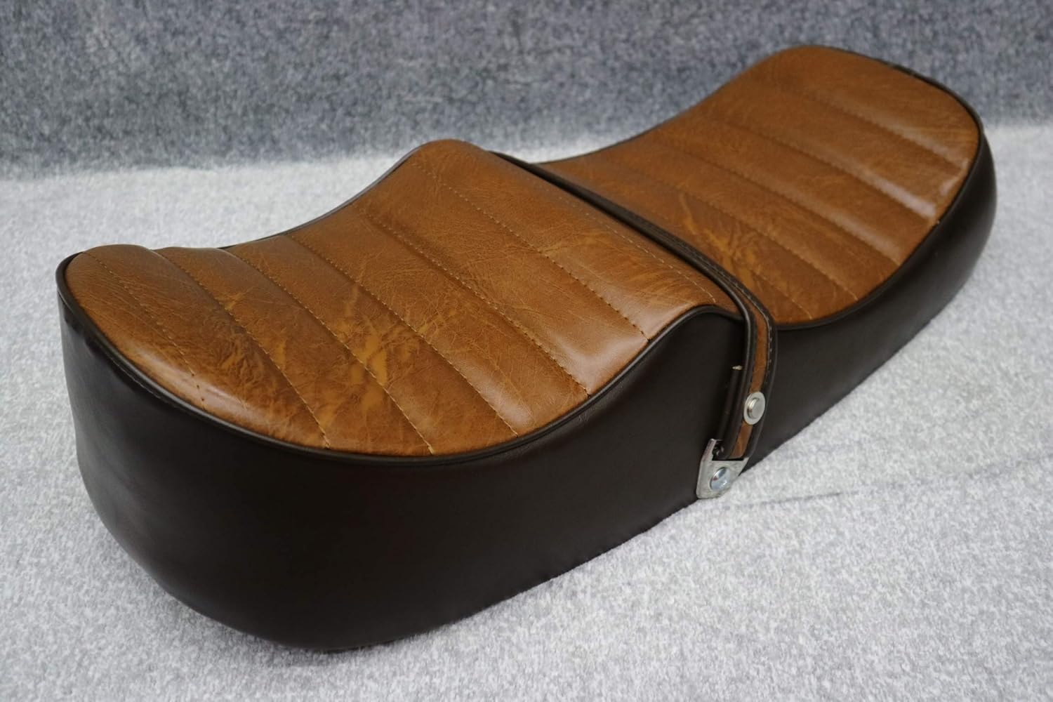 ミンクリッチ 錦産業 ムートン ビニール張り アンコ抜きシート 当時物