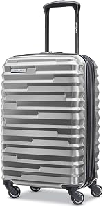 Samsonite Ziplite 4 Spinner Carry-On Exp., Model Number - 120701-1803, Silver Oxide