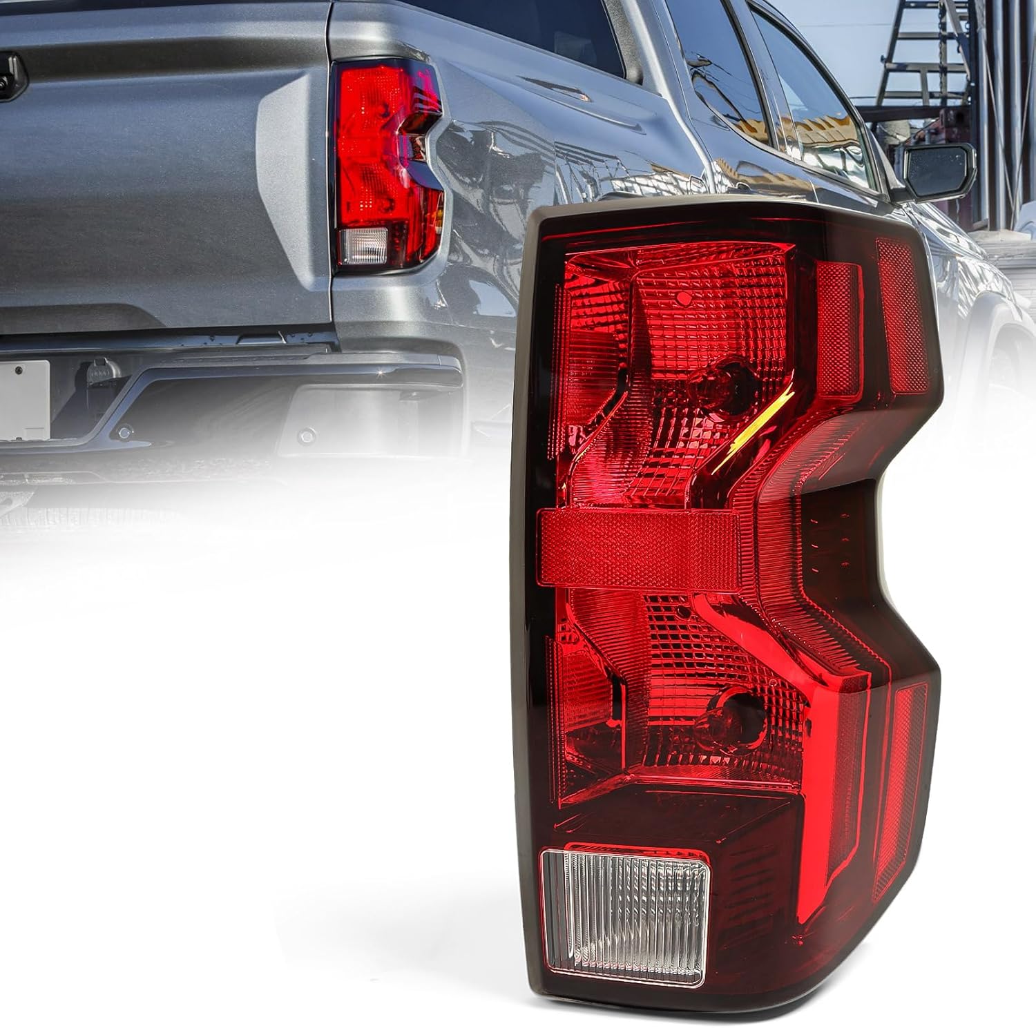 Huray Tail Light for Chevy Colorado 2023-2025 Rear Lamp Replacement 85651743 GM2801325 (Driver Side (Left))