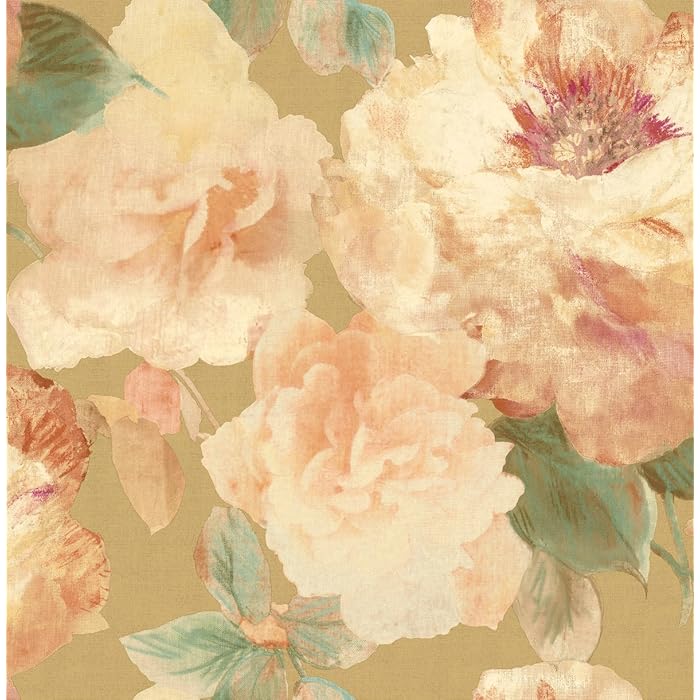 Buy Wallpaper Floral Vintage Floral Wallpaper Pink Floral Wallpaper