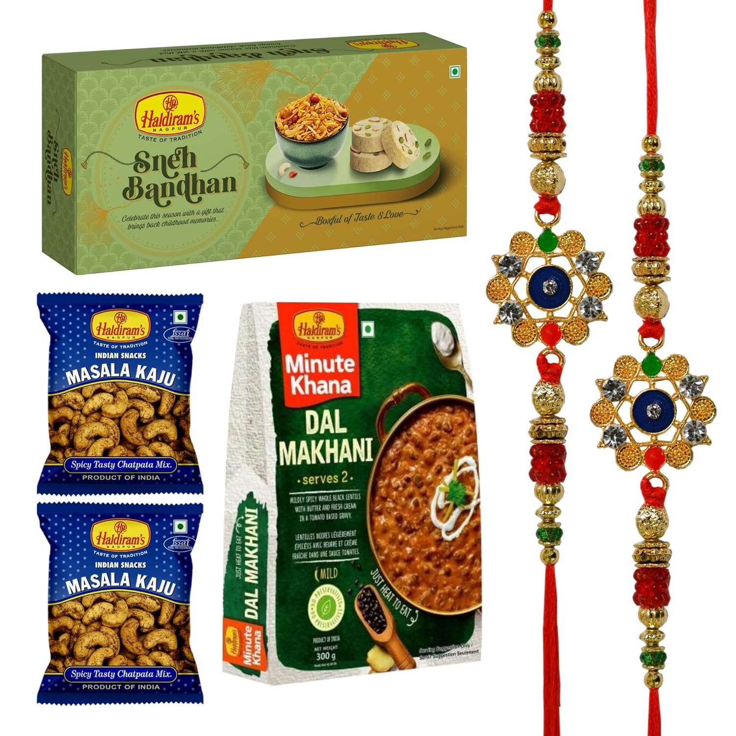 Haldiram's Nagpur Sneh Bandhan (Gift Box), Dal Makhani (300g), Masala