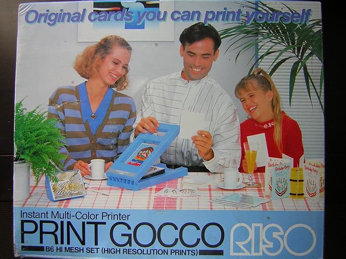 Feuilles maîtresses RISO Print Gocco Hi-Mesh 5 pièces