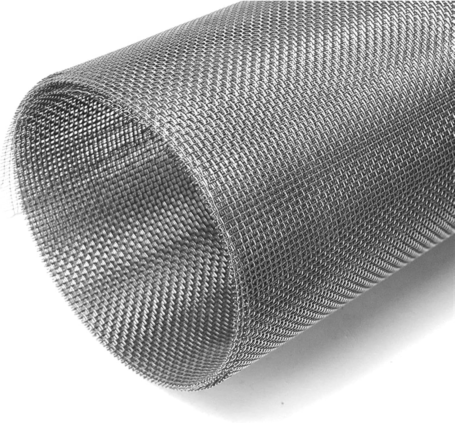 5 Mesh Stainless Steel Hardware Cloth Roll, 304 Metal Wire Mesh Panel, Sturdy Fence Screen Fabric for Garden Enclosure DIY Projects