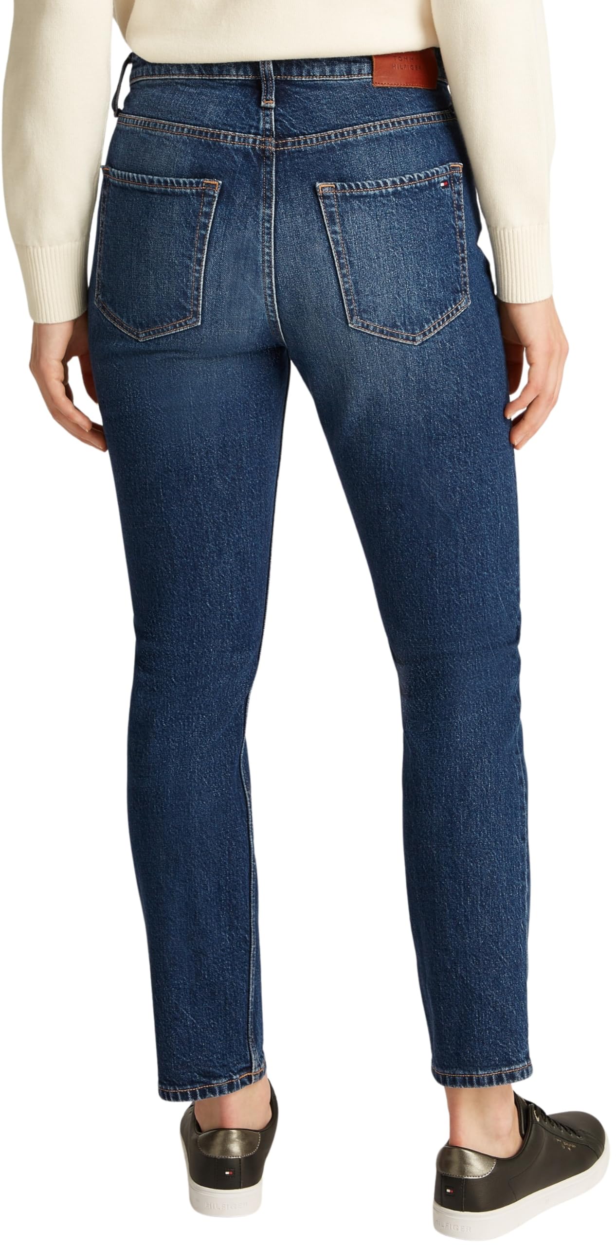 Tommy Hilfiger Damen Jeans Hose Cigarette Slim Fit