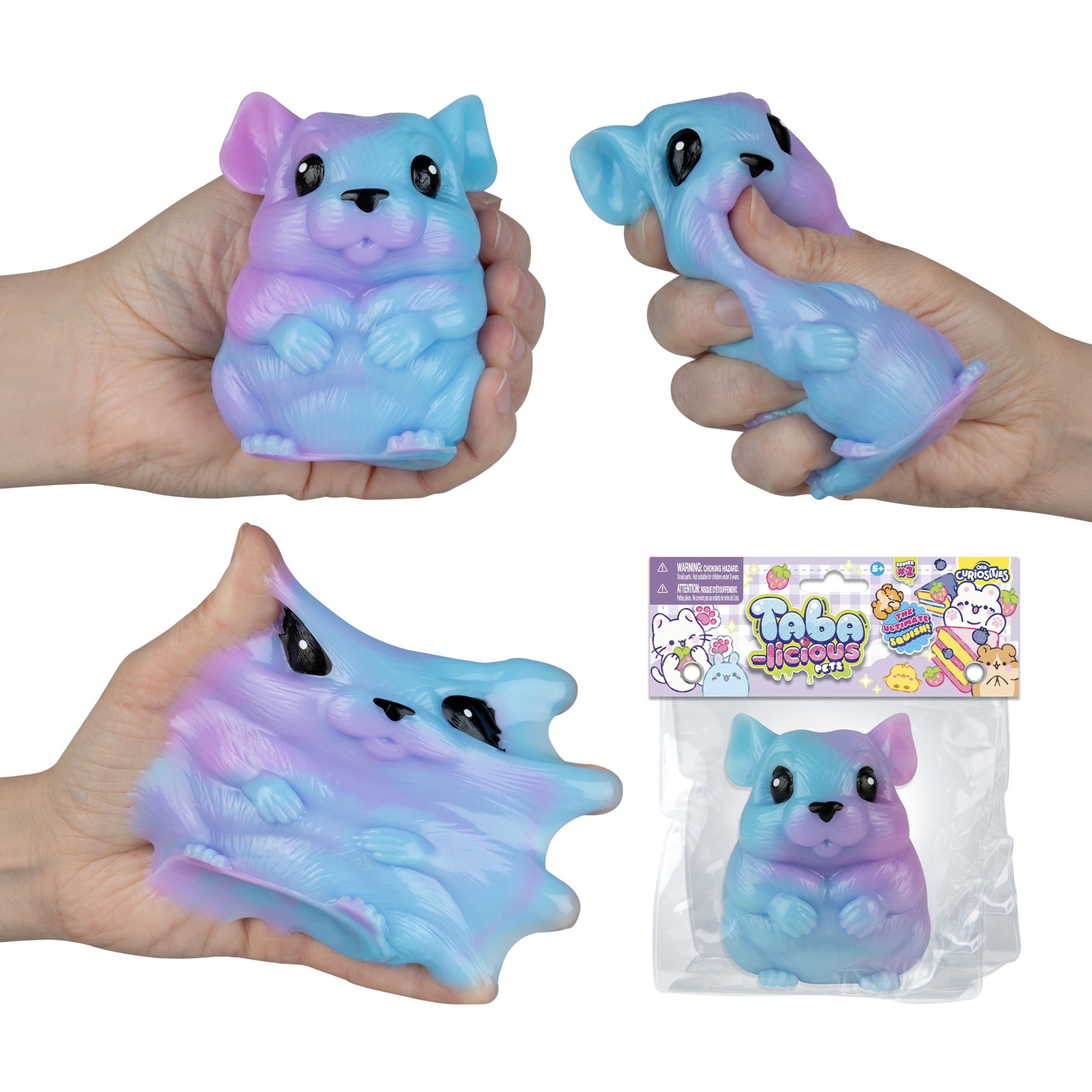 Amazon.com: ORB Tabalicious Pets Big TABA Squishy Chinchilla