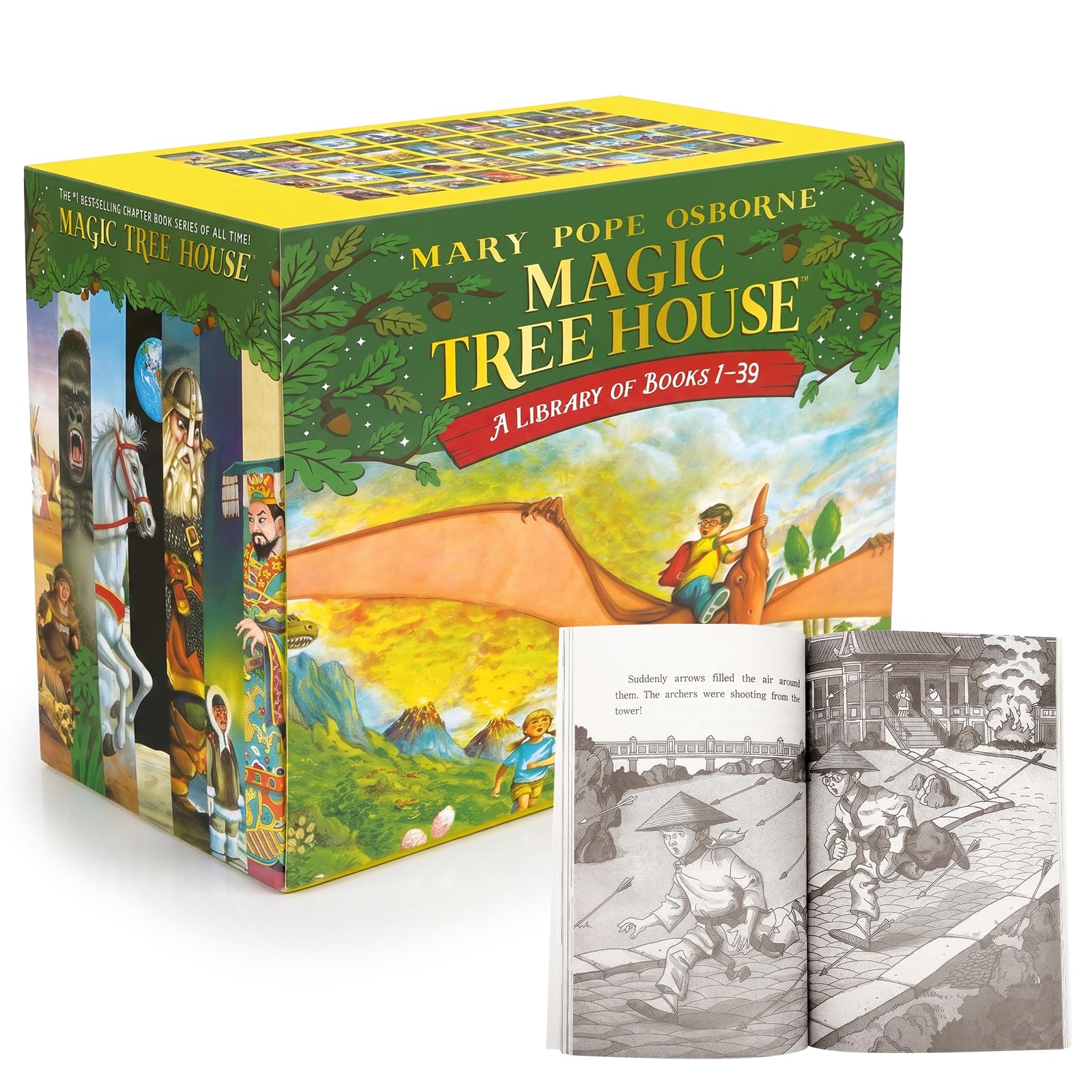 Norepios A libary of Tree House 1-39 Collection Reading Toys Set