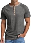 Sailwind Men's Henley Long Sleeve T-Shirt Cotton Casual Shirt