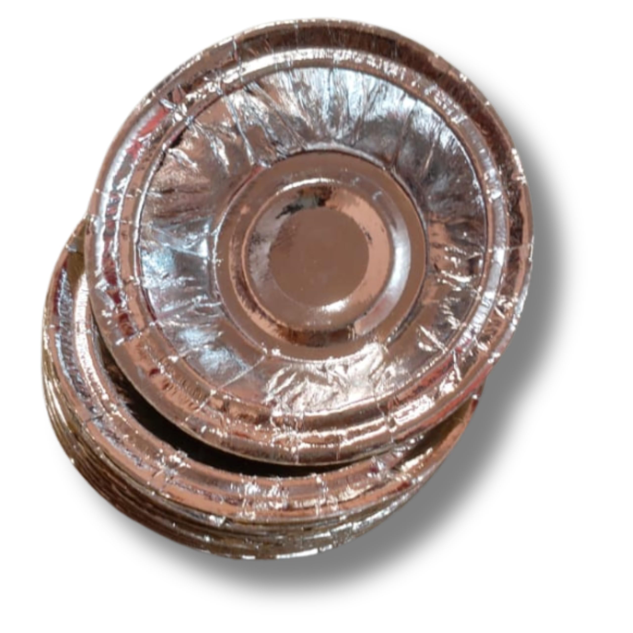 Disposable Dona/Serving Bowl 4.5 Inches Paper Plates, Dona (Silver