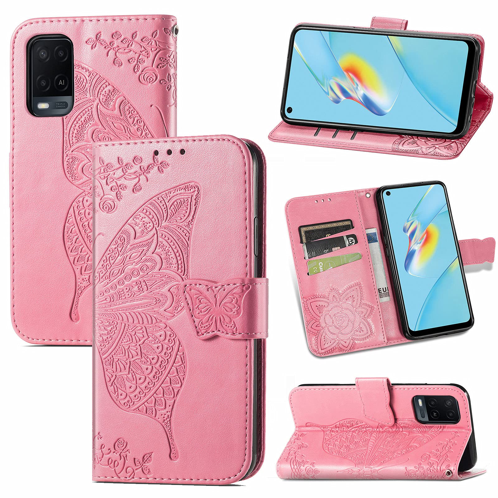 Amazon.co.jp: GejinFans 携帯電話ケース OPPO A54 5G/au OPG02 手帳型